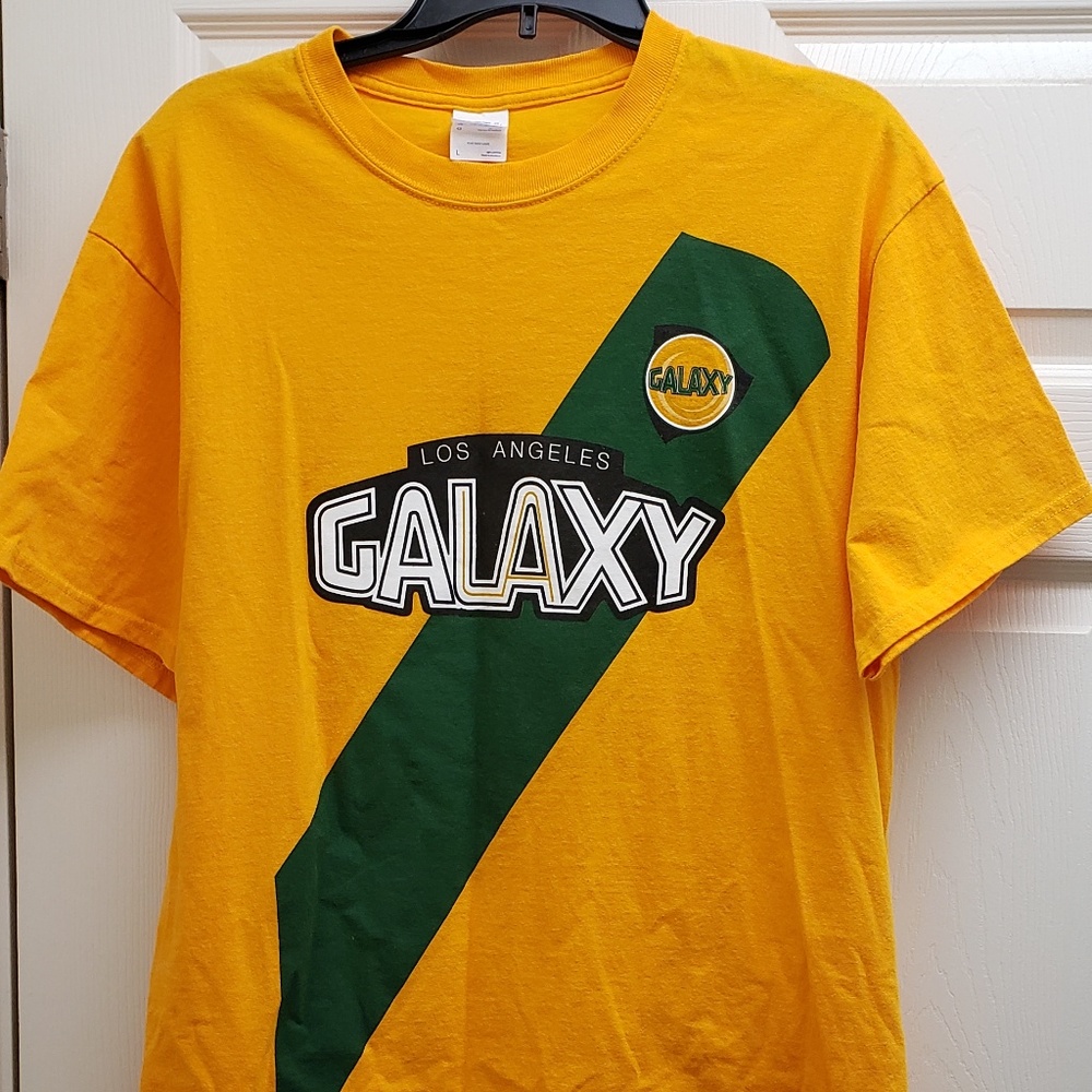 Mens "LA GALAXY" 76 Gas Promo T Shirt